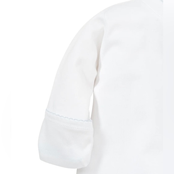 NWT Kissy BLUE TRIM Basic Converter Gown Preemie - Picture 3 of 4